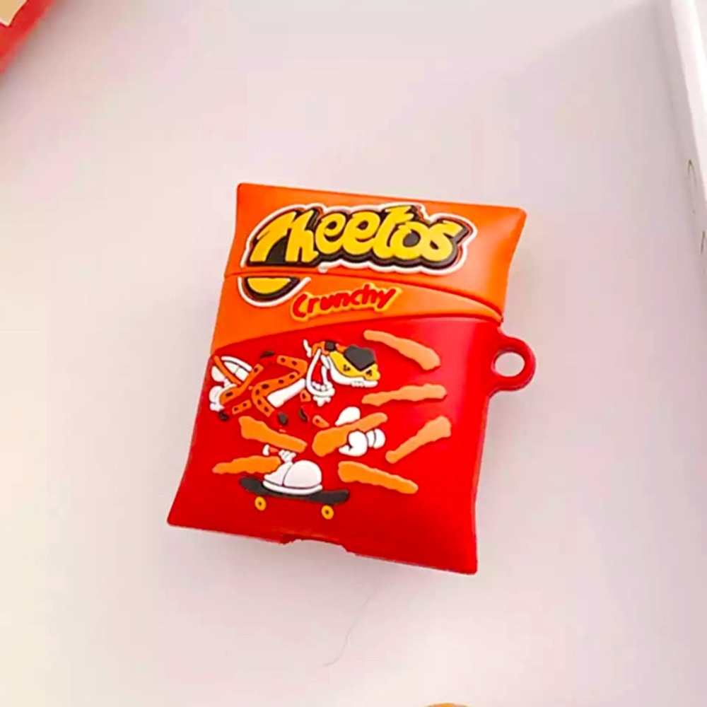 Cheetos Airpod case with clip